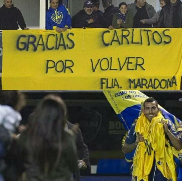 Γκρέμισαν... το Bombonera για τον Τέβεζ! (photos+videos)