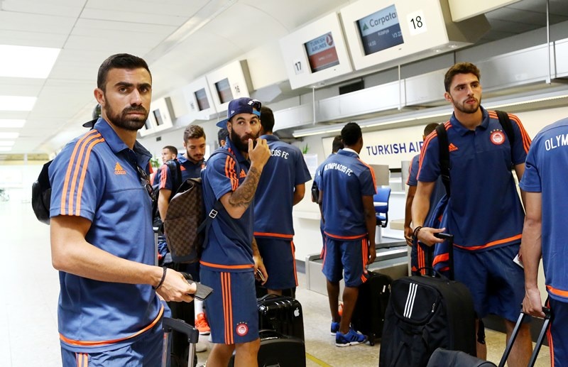 Ολυμπιακός: «Πέταξε» για Τουρκία (photos)