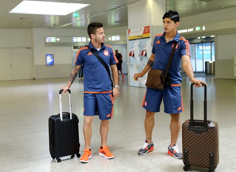 Ολυμπιακός: «Πέταξε» για Τουρκία (photos)