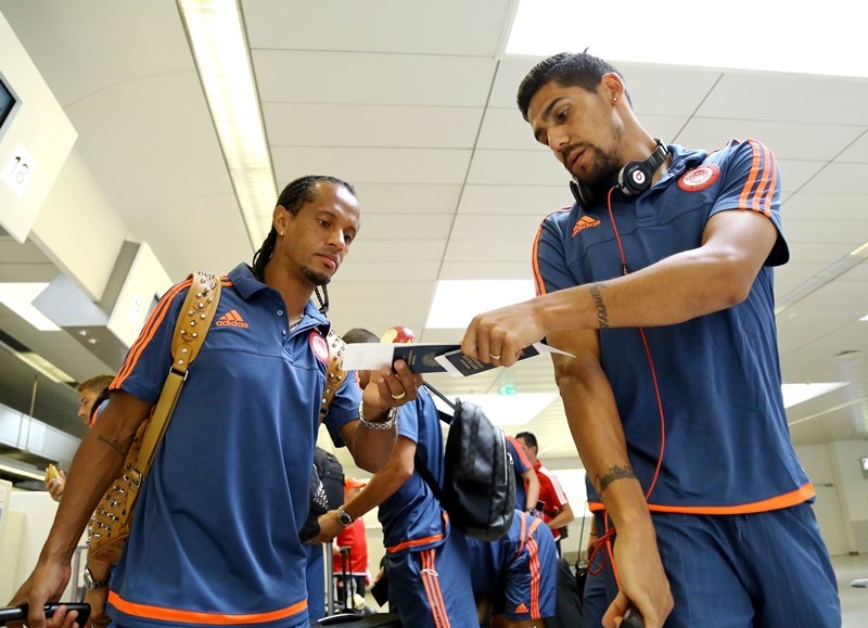 Ολυμπιακός: «Πέταξε» για Τουρκία (photos)