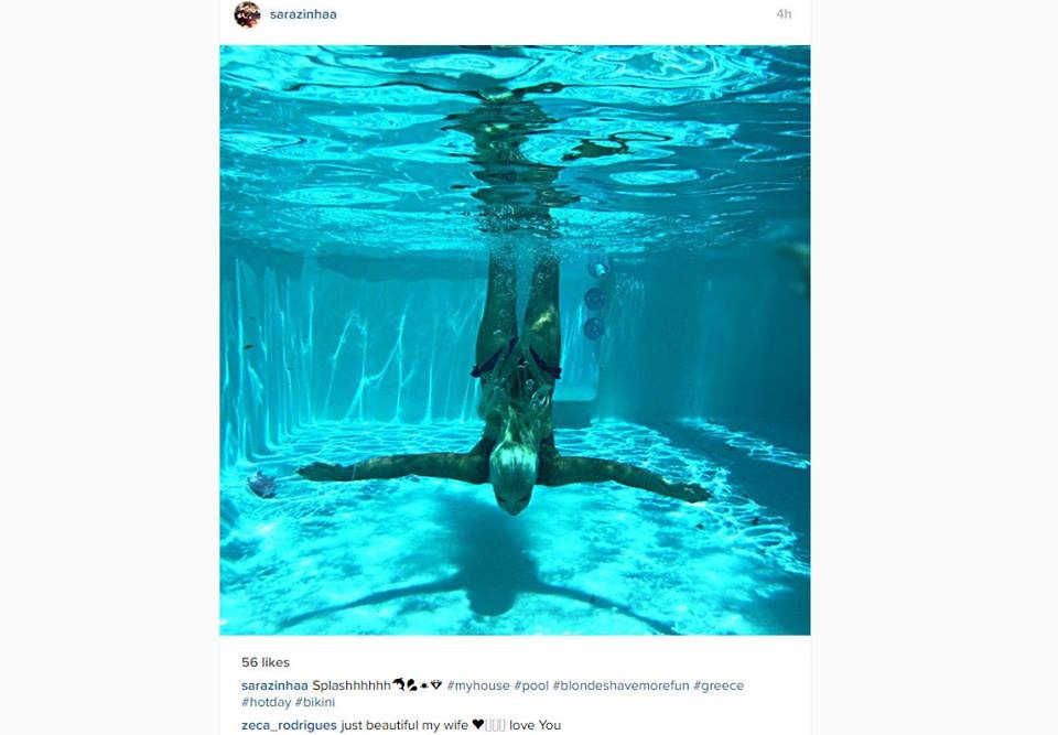 Η γυναίκα του Ζέκα «τρελαίνει» το instagram (photo)