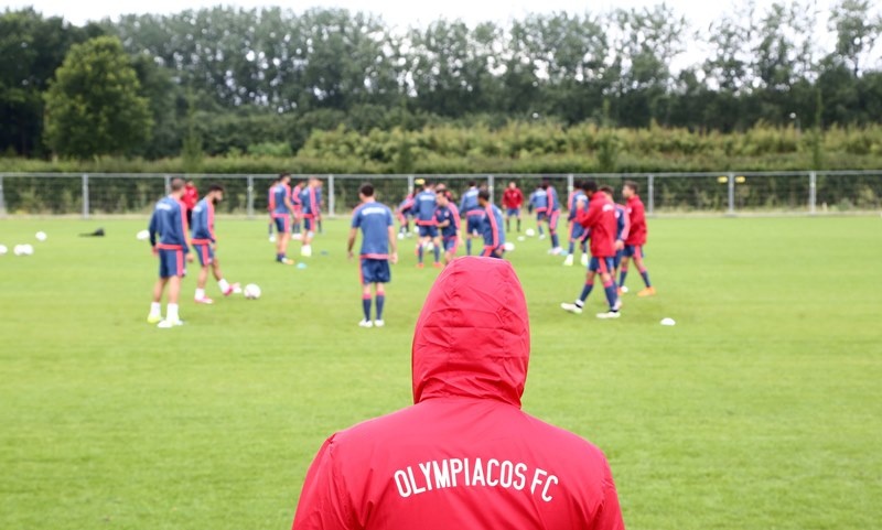 Ολυμπιακός: Ενόχληση ο Μαζουάκου (photos)