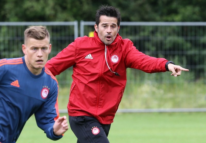 Ολυμπιακός: Ενόχληση ο Μαζουάκου (photos)