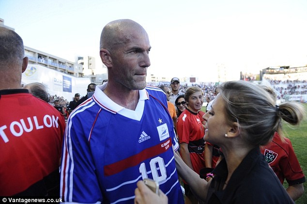 Σκόραρε σε αγώνα... ράγκμπι ο Ζιντάν!!! (photos)