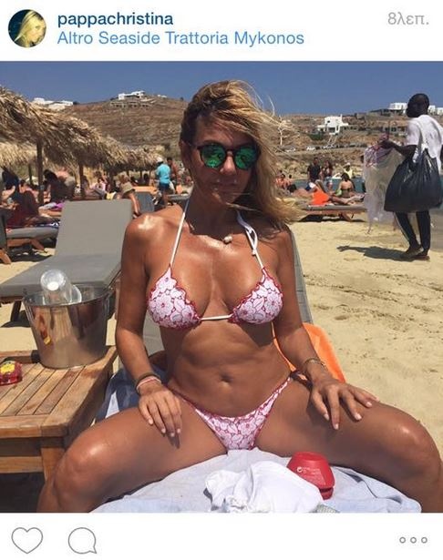 «Καίει» τη Μύκονο η Χριστίνα Παππά! (photos)