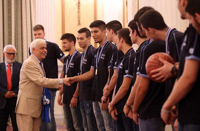 Εφήβων: Προεδρικές τιμές στους Πρωταθλητές Ευρώπης (photos)