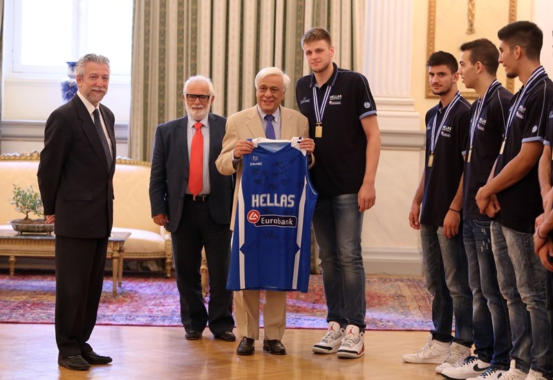 Εφήβων: Προεδρικές τιμές στους Πρωταθλητές Ευρώπης (photos)