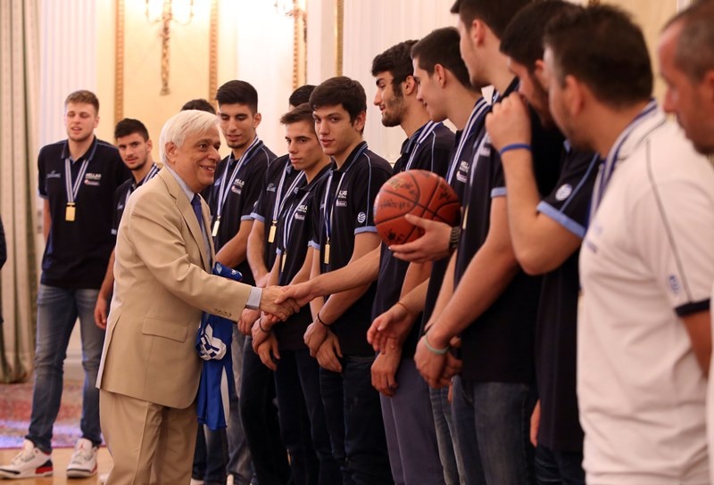 Εφήβων: Προεδρικές τιμές στους Πρωταθλητές Ευρώπης (photos)