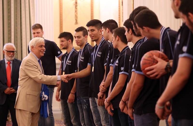 Εφήβων: Προεδρικές τιμές στους Πρωταθλητές Ευρώπης (photos)