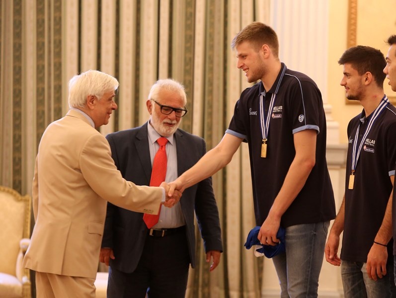 Εφήβων: Προεδρικές τιμές στους Πρωταθλητές Ευρώπης (photos)