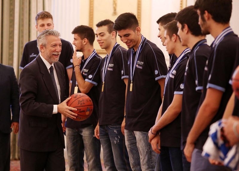 Εφήβων: Προεδρικές τιμές στους Πρωταθλητές Ευρώπης (photos)