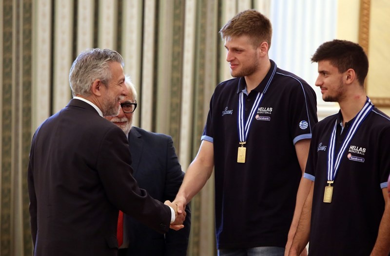 Εφήβων: Προεδρικές τιμές στους Πρωταθλητές Ευρώπης (photos)