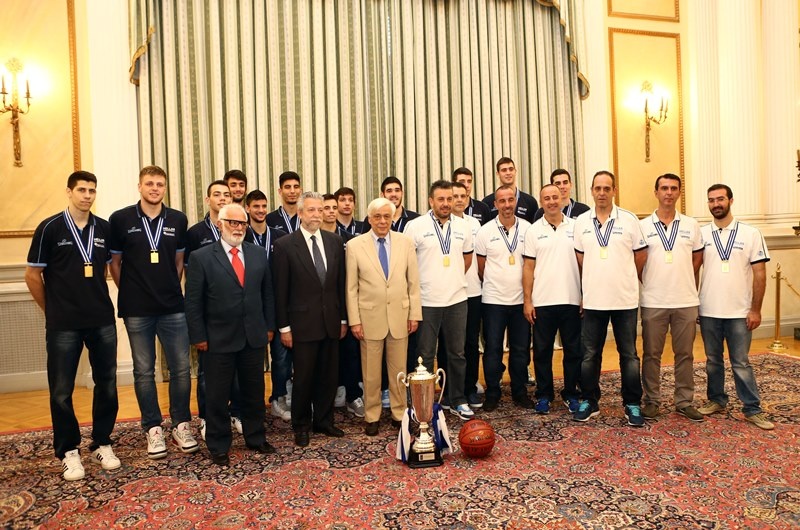 Εφήβων: Προεδρικές τιμές στους Πρωταθλητές Ευρώπης (photos)