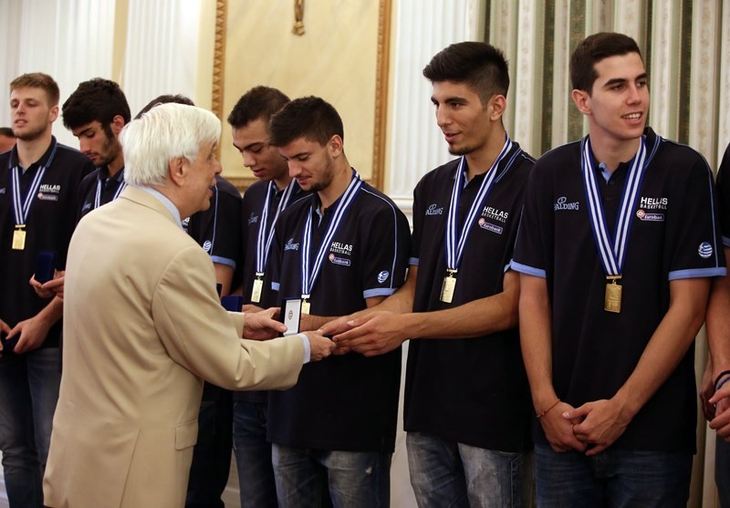 Εφήβων: Προεδρικές τιμές στους Πρωταθλητές Ευρώπης (photos)