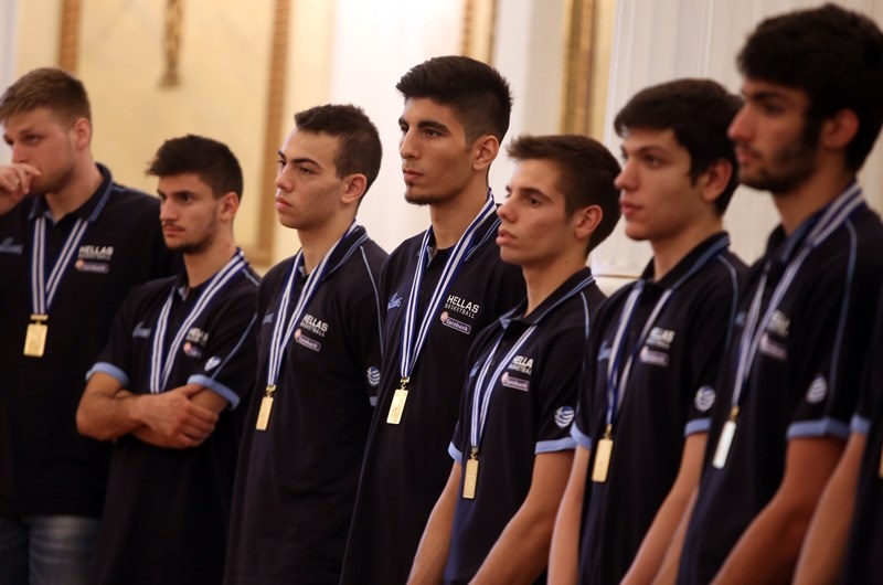 Εφήβων: Προεδρικές τιμές στους Πρωταθλητές Ευρώπης (photos)