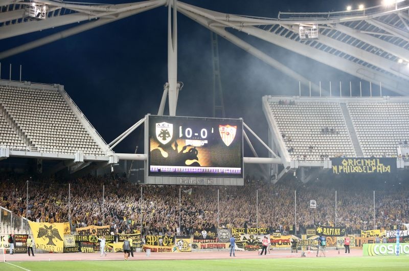 Το ΑΕΚ – Σεβίλλη σε «κλικ» (photos)