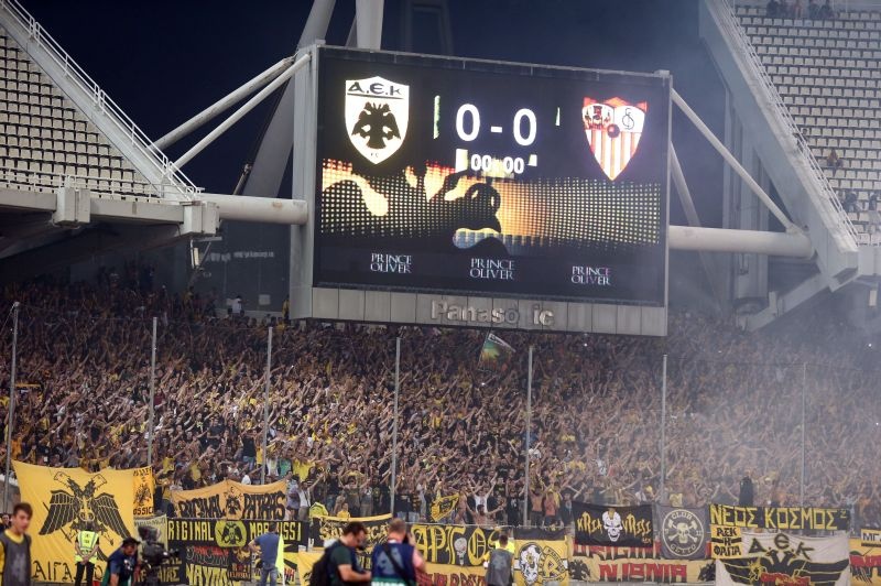Το ΑΕΚ – Σεβίλλη σε «κλικ» (photos)