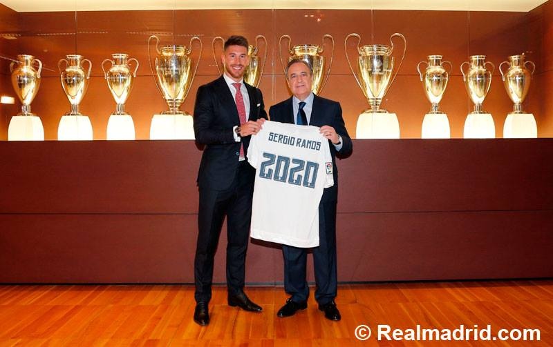 Οι υπογραφές… ζωής του Ράμος με τη Ρεάλ Μαδρίτης! (video+photos)