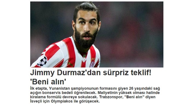 «Θέλει να φύγει ο Ντουρμάζ»! (photo)