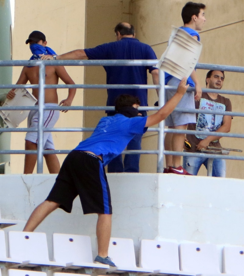 «Κλικ» από τα επεισόδια στο Βόλο! (photos)
