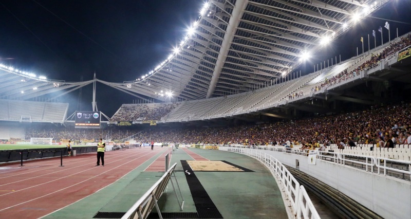 Κιτρινόμαυρο το ΟΑΚΑ! (photos&video)