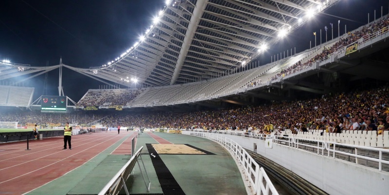 Κιτρινόμαυρο το ΟΑΚΑ! (photos&video)