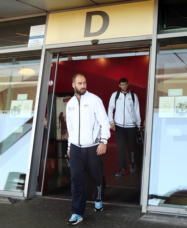 Ελλάδα: Στην Γαλλία η Εθνική (photos)