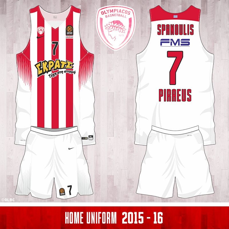 Οι νέες φανέλες του Ολυμπιακού (photos)