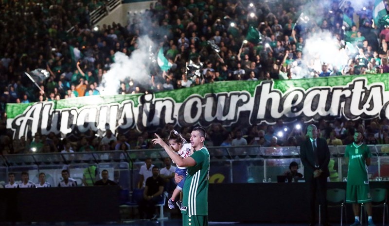 Παναθηναϊκός: Η αποθέωση του Διαμαντίδη (photos)