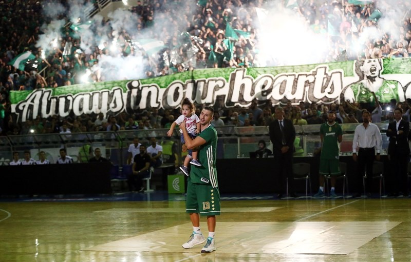 Παναθηναϊκός: Η αποθέωση του Διαμαντίδη (photos)
