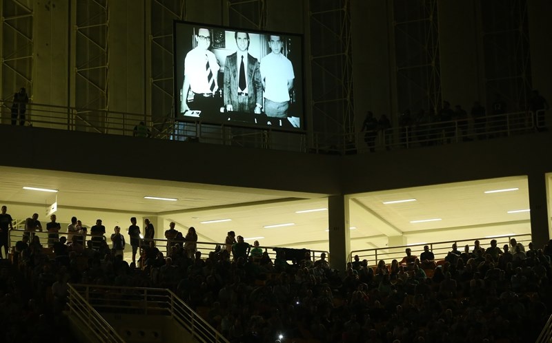 Παναθηναϊκός: Η τιμή στον Παύλο Γιαννακόπουλο (photos+videos)