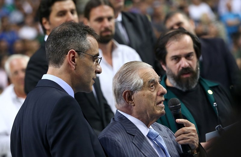 Παναθηναϊκός: Η τιμή στον Παύλο Γιαννακόπουλο (photos+videos)