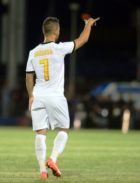 Ο… ήρεμος πανηγυρισμός του Μπαρμπόσα (photos)