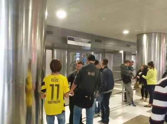 Υποδοχή στην Ντόρτμουντ! (photos)