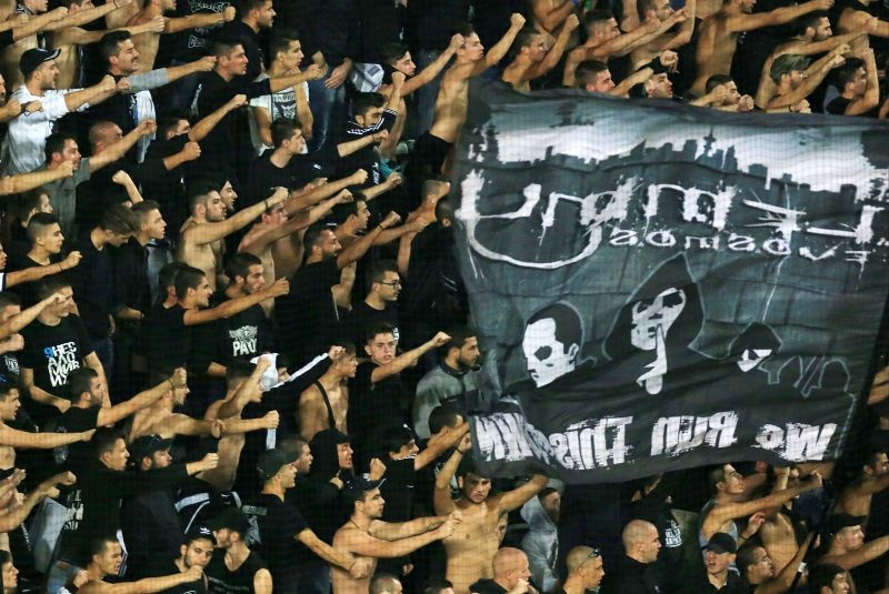 Φοβερή ατμόσφαιρα στην Τούμπα! (photos)