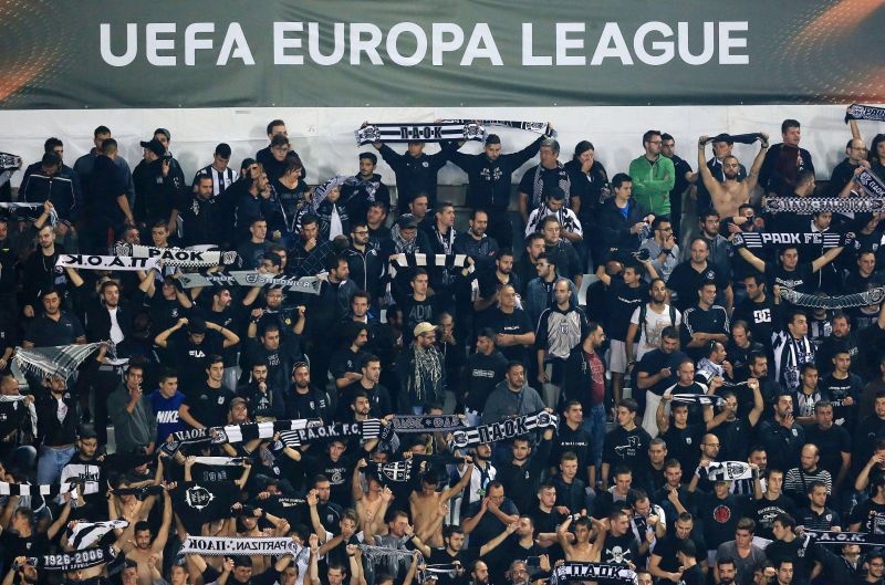 Φοβερή ατμόσφαιρα στην Τούμπα! (photos)