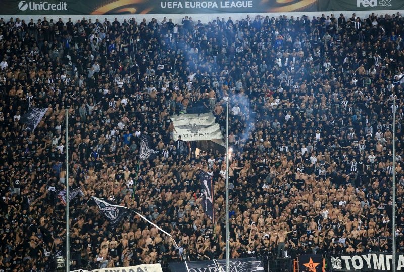 Φοβερή ατμόσφαιρα στην Τούμπα! (photos)