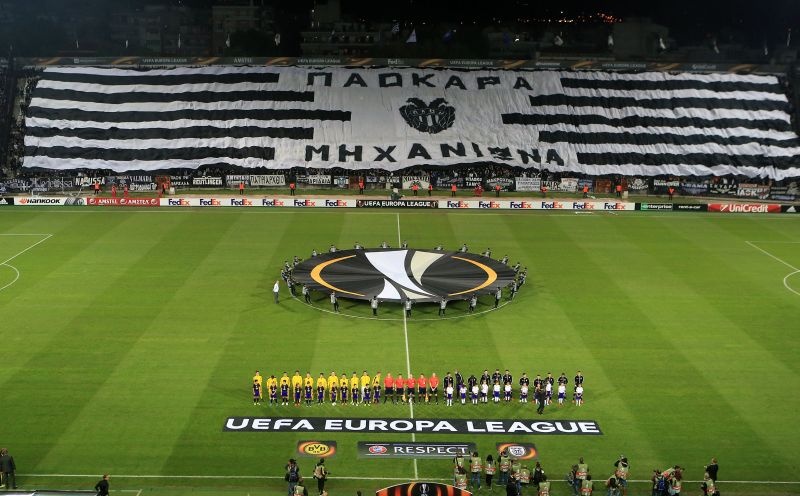 Φοβερή ατμόσφαιρα στην Τούμπα! (photos)