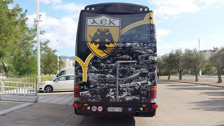 ΑΕΚ: Νέα εποχή και για το πούλμαν της ομάδας! (photos)