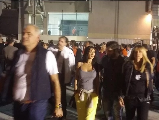Στο ντέρμπι της Τούμπας και η Παολάρα!!! (photo)