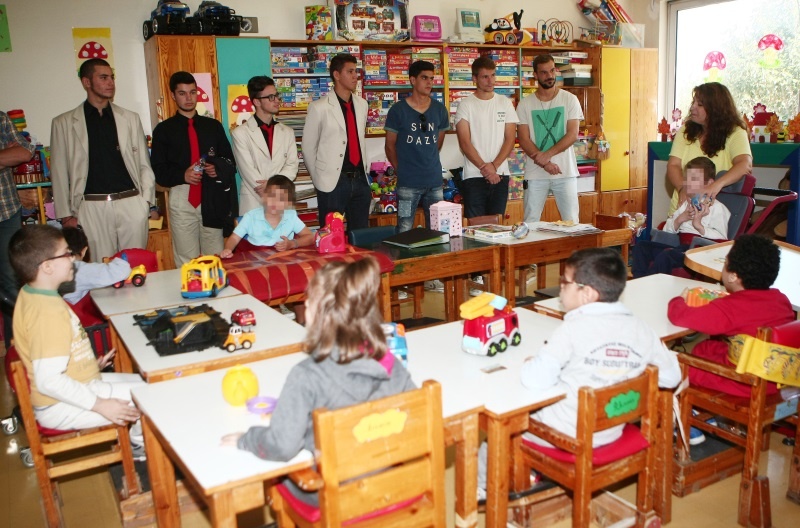 Μοίρασε χαμόγελα στο ΚΑΣΠ η ΑΕΚ! (photos)