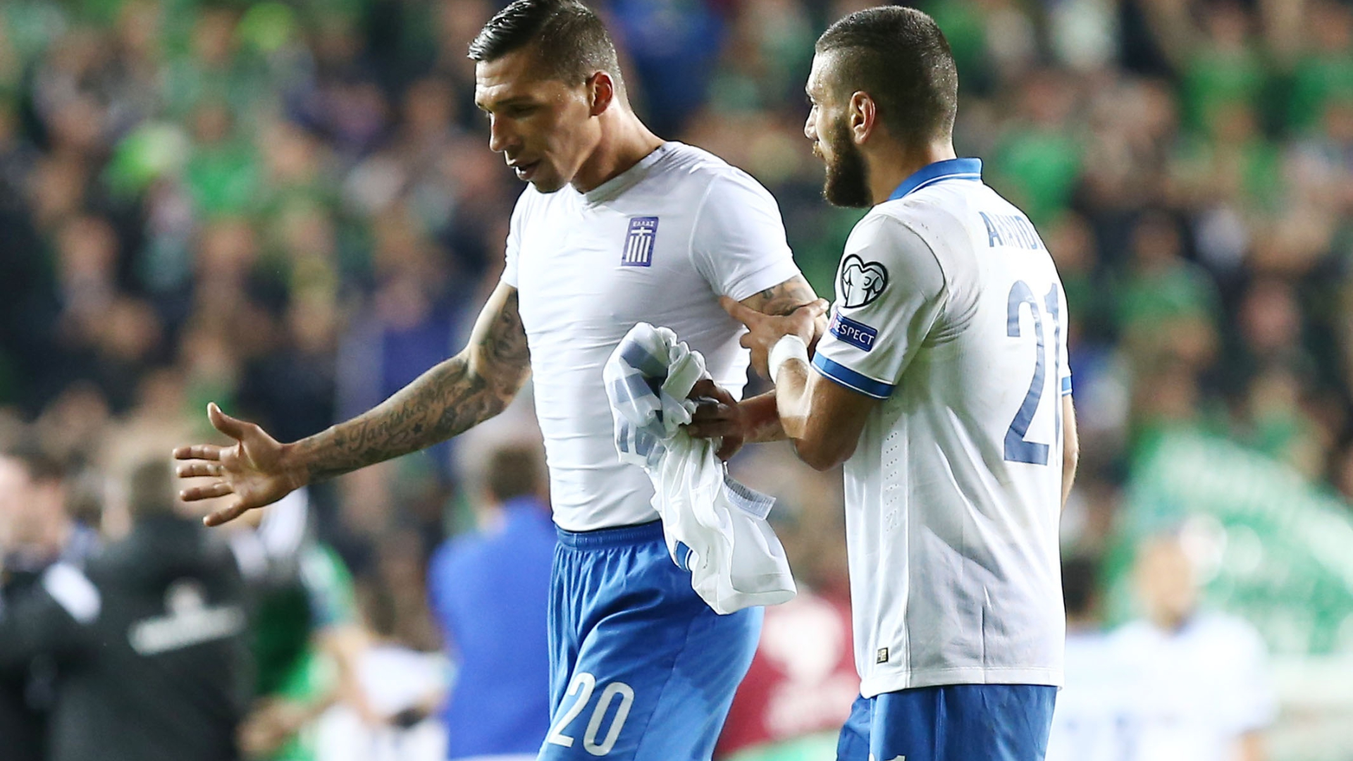 Χοντρό σκηνικό με Χολέμπας στην Εθνική! (photos)