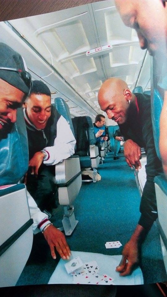 Έτσι χαλάρωνε ο Τζόρνταν κι η παρέα του (photo)