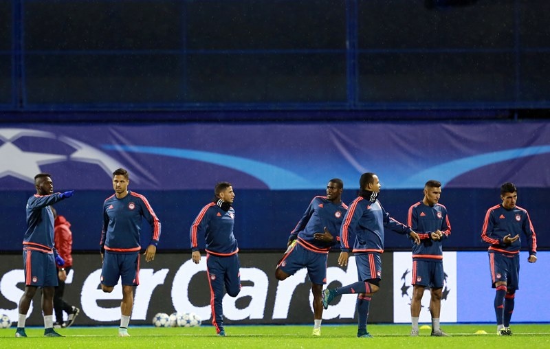 Ολυμπιακός: Δουλειά με… βροχή (photos)