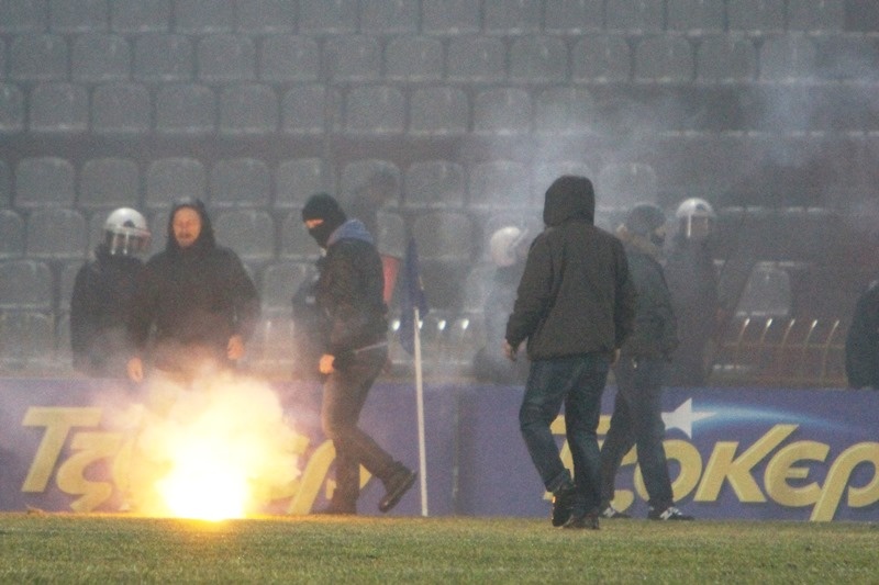 Μεγάλες έχθρες: Λάρισα vs Βόλος (photos+videos)