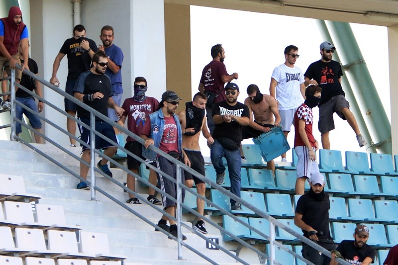 Μεγάλες έχθρες: Λάρισα vs Βόλος (photos+videos)