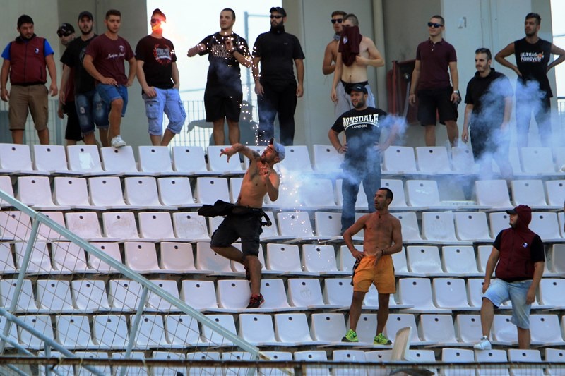 Μεγάλες έχθρες: Λάρισα vs Βόλος (photos+videos)