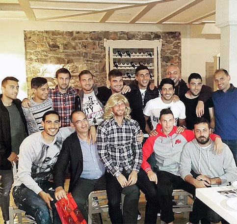 Τα... έβαψε ξανθά ο Παπαδόπουλος! (photo)