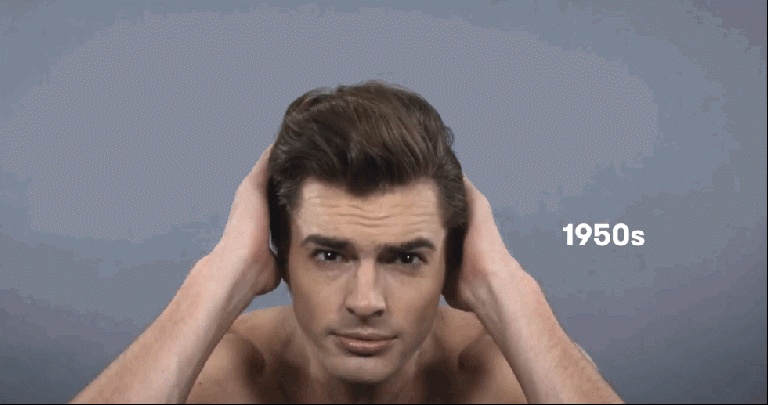 100 χρόνια ανδρικά hairstyles, μέσα σε μόλις 3 λεπτά! (video)