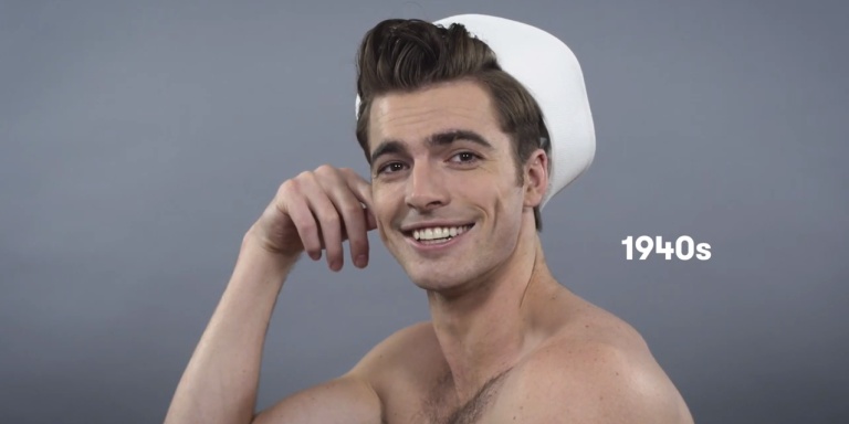 100 χρόνια ανδρικά hairstyles, μέσα σε μόλις 3 λεπτά! (video)